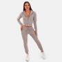 Women‘s TRN Zip-Up Hoodie Grey - GymBeam