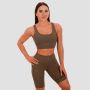 Cut-Out Sports Bra Olive - GymBeam