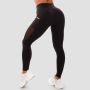 Women‘s Mesh Panel Leggings Black - GymBeam