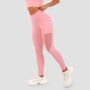 Women‘s Mesh Panel Leggings Pink - GymBeam