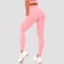 Women‘s Mesh Panel Leggings Pink - GymBeam