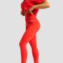 Women‘s Limitless High-Waisted Leggings Hot Red - GymBeam