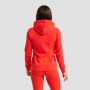 Women‘s Limitless Zip Up Hoodie Hot Red - GymBeam