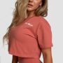 Women‘s Limitless Cropped T-Shirt Cinnamon- GymBeam