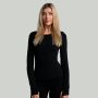 Women‘s MERINO I Long Sleeve T-Shirt Black - STRIX