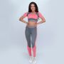 Ultrafit Sports Top Heather Pink - GymBeam