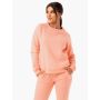 Women‘s Adapt Boyfriend Sweater Peach - Ryderwear