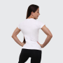 Women‘s FIT T-Shirt White - GymBeam