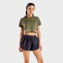 Women‘s Flux CropTop Khaki - SQUATWOLF