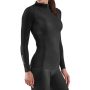 Women‘s Series-3 Thermal Long Sleeve Top Black - SKINS