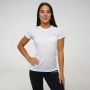 Women‘s TRN T-Shirt White - GymBeam