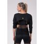 Women‘s Intense Mesh Sports Top Black - NEBBIA