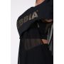 Women‘s Intense Mesh Sports Top Black - NEBBIA