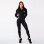 Women’s Zipper Hoodie Black - GymBeam