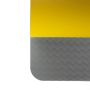 Dual Yoga Mat Grey/Yellow - GymBeam