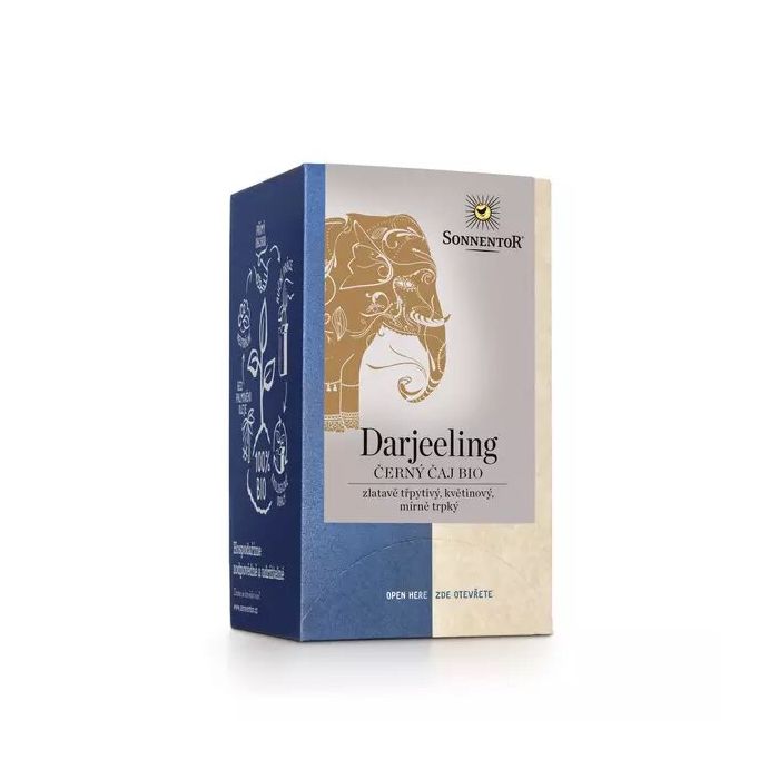 BIO Darjeeling Black Tea 18x1.5 g - Sonnentor