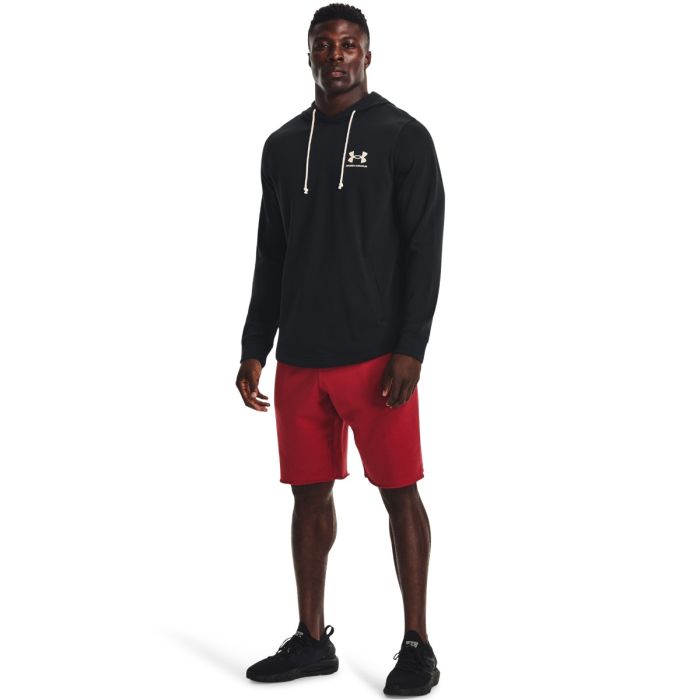 Men‘s Rival Terry LC Hoodie Black - Under Armour