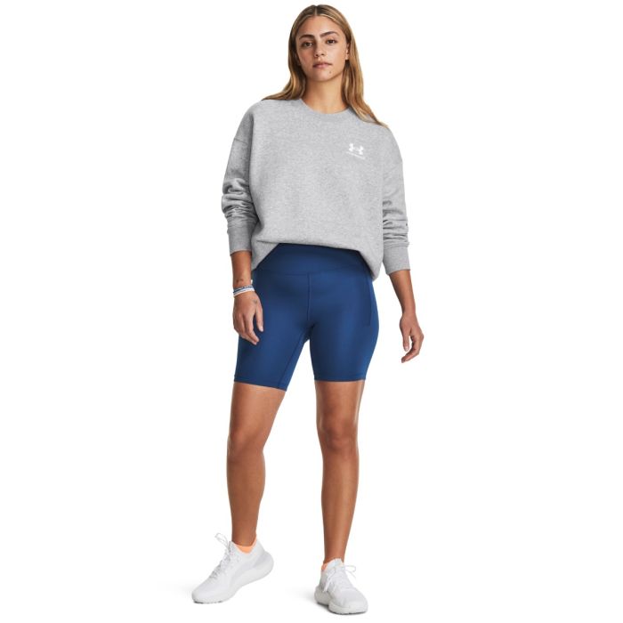 Women’s Essential Fleece OS Crew Sweatshirt Grey - Under Armour