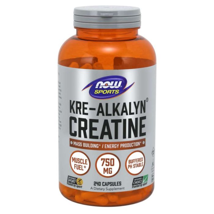 Kre-Alkalyn® Creatine - NOW Foods