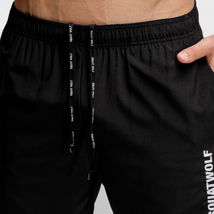 Men‘s Warrior Shorts Black - SQUATWOLF