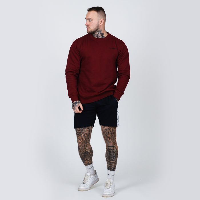 Men‘s Basic Jumper Burgundy - Gymbeam