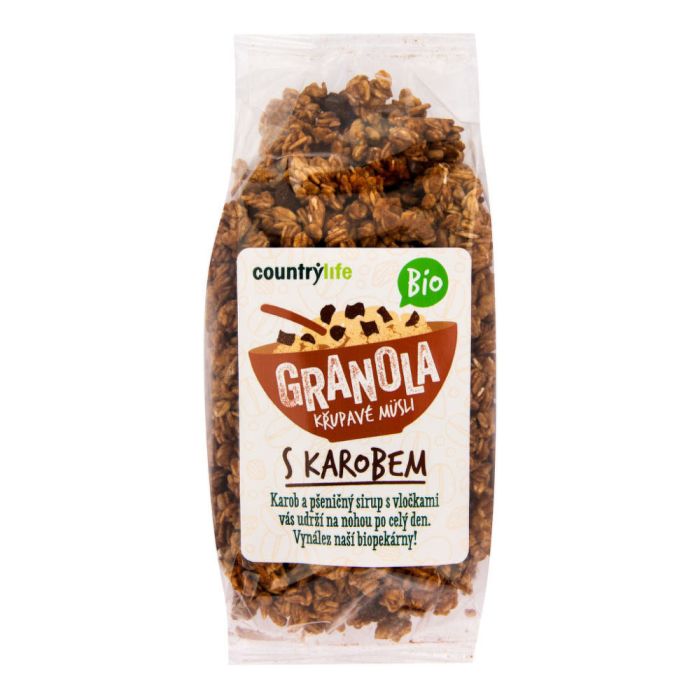 BIO Granola - Crispy Oatmeal 350g - Country Life