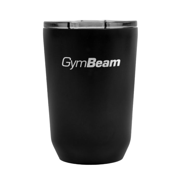 Traveler Thermo Tumbler Black 380 ml - GymBeam