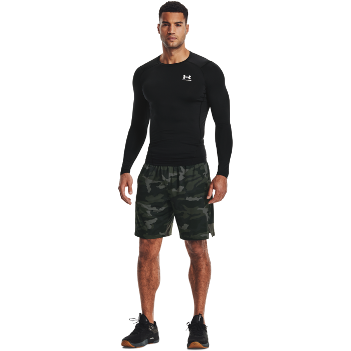 HG Armour Comp LS Compression Shirt Black - Under Armour