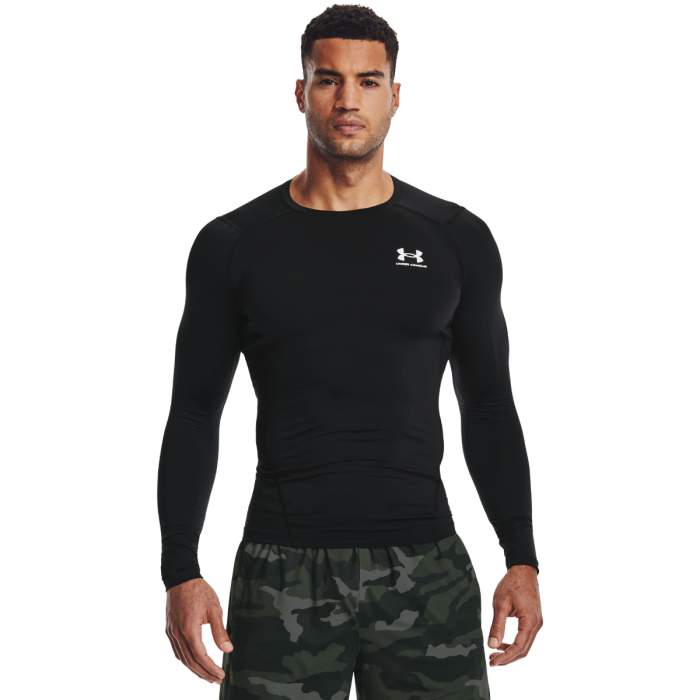 HG Armour Comp LS Compression Shirt Black - Under Armour