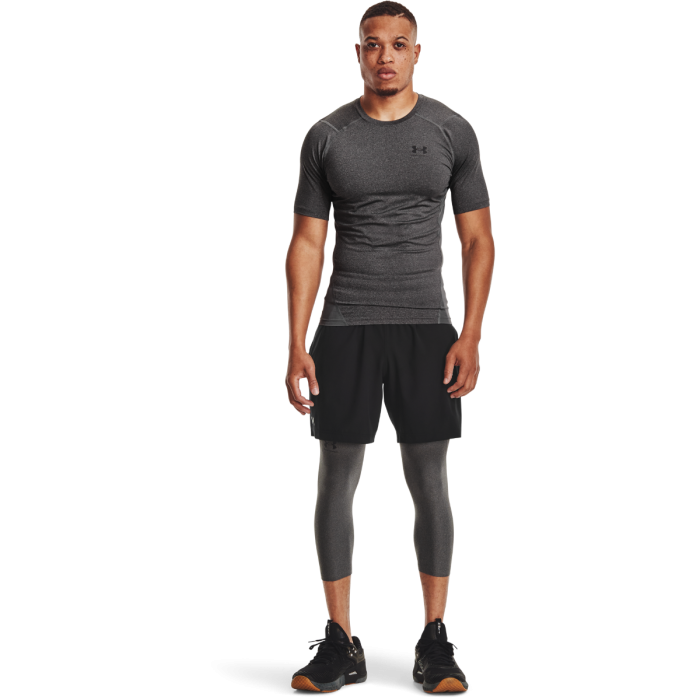 HG Armour Comp SS Compression T-shirt Grey - Under Armour