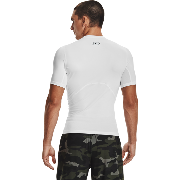 HG Armour Comp SS Compression T-shirt White - Under Armour