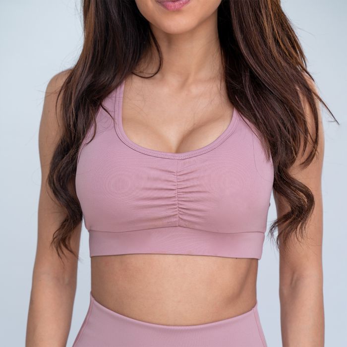 Fave Sports Bra Dusty Rose - GymBeam