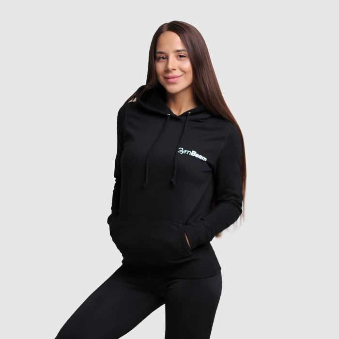 Women’s PRO Hoodie Black - GymBeam