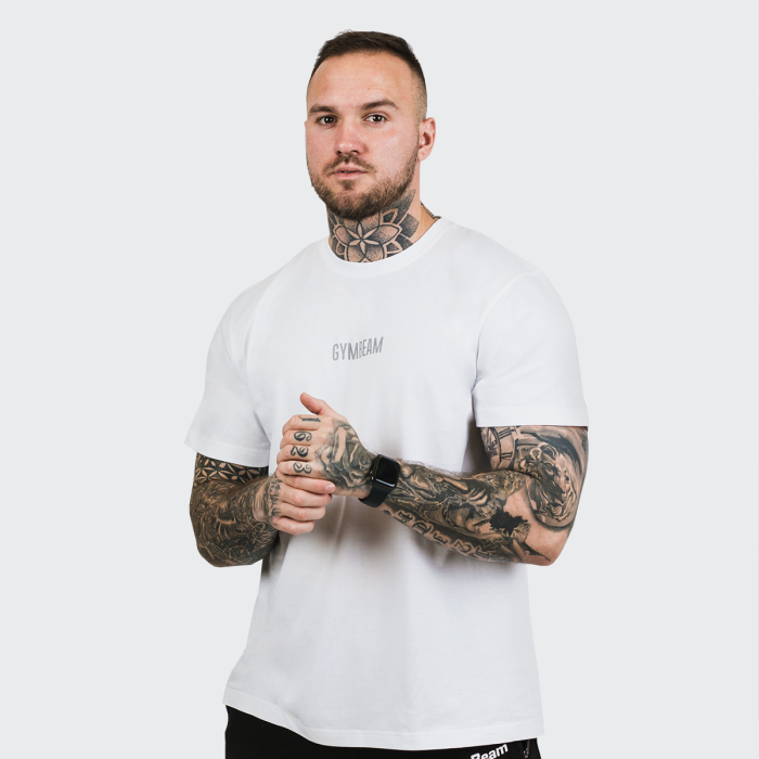 FIT T-Shirt White - GymBeam