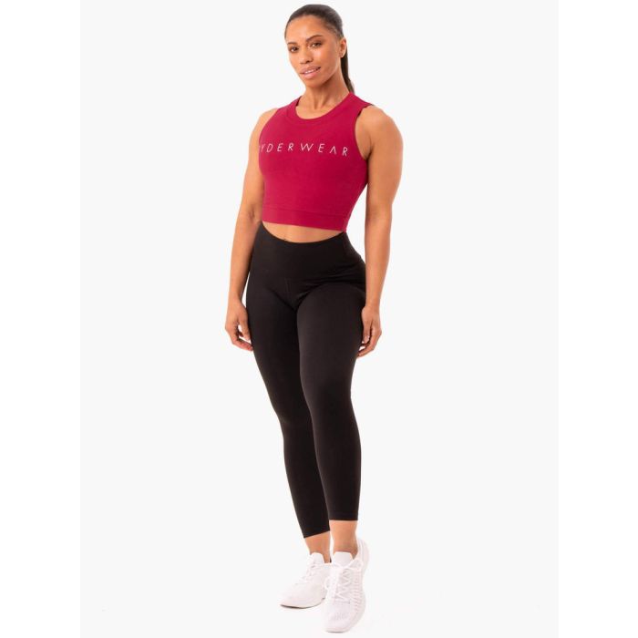 Women‘s Motion Top Wine Red - Ryderwear