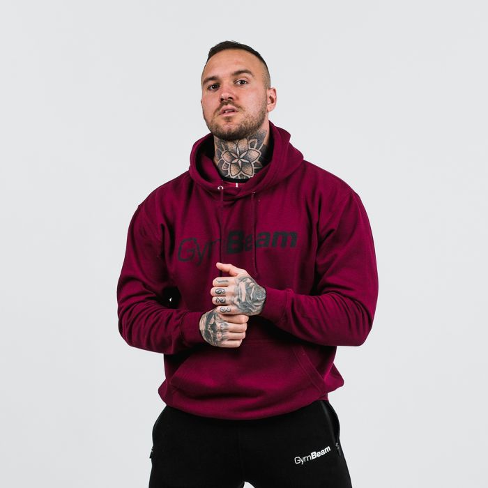 PRO Hoodie Burgundy - GymBeam