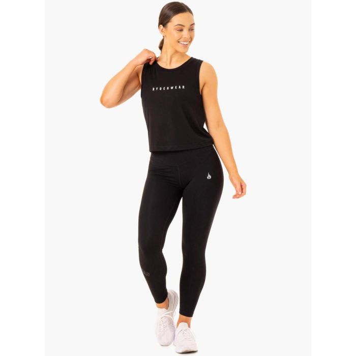 Women‘s Replay Tank Top Black - Ryderwear