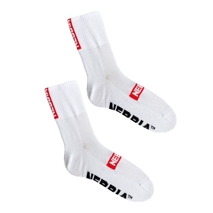 3/4 Socks Extra Mile White - NEBBIA