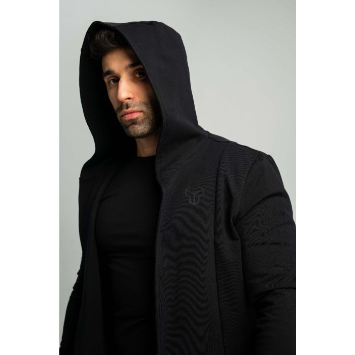 Cardigan Hoodie Black - STRIX