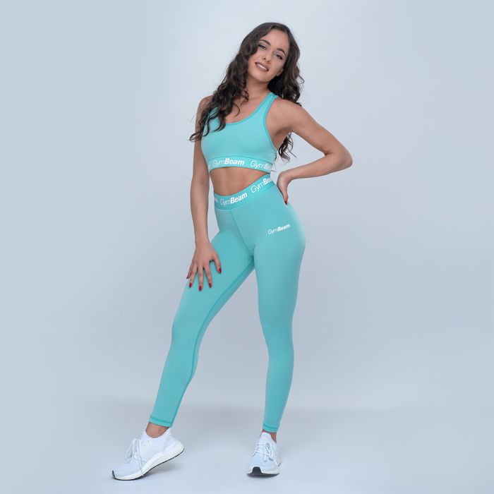 Simple Sports Bra Turquoise - GymBeam