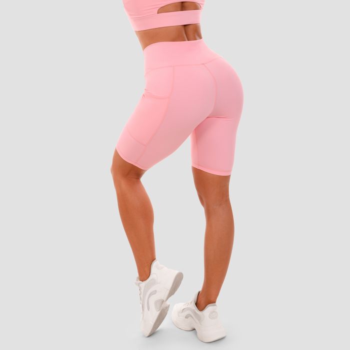 Women‘s Biker Shorts Pink - GymBeam