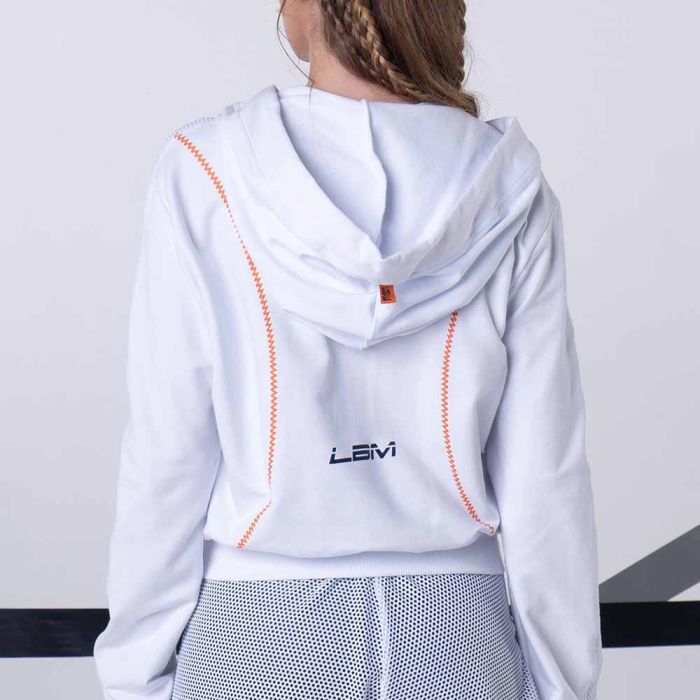 Women‘s Energy Hoodie White - LABELLAMAFIA