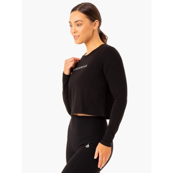 Women‘s Foundation Long Sleeve Top Black - Ryderwear