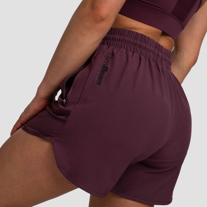 Women‘s TRN Shorts Eggplant - GymBeam