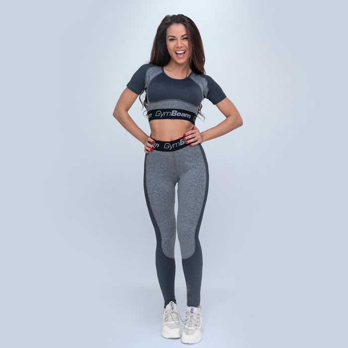 Ultrafit Sports Top Heather Grey - GymBeam