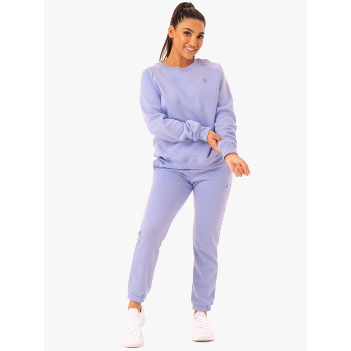 Women‘s Adapt Boyfriend Sweater Lavender - Ryderwear