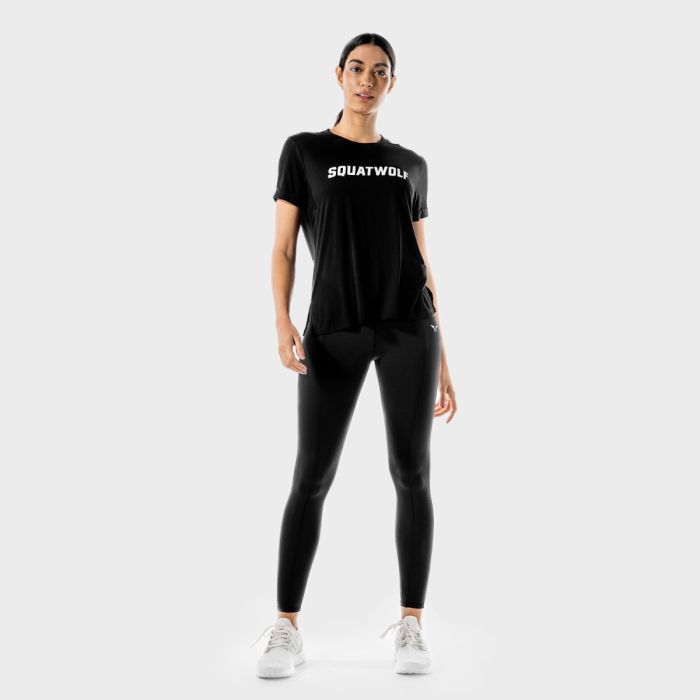 Women‘s Iconic T-Shirt Onyx - SQUATWOLF