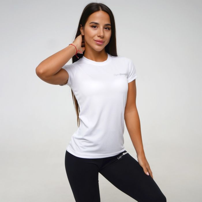 Women‘s TRN T-Shirt White - GymBeam