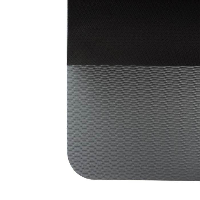 Dual Yoga Mat Grey/Black - GymBeam