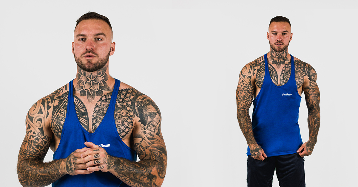 Stringer Dark Blue - GymBeam